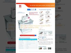 220V Acrylic Display Production Acrylic Trimmer 60W Sức mạnh 3kw Trọng lượng 200kg