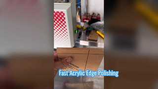Bạn có thể tự động hóa quá trình xử lý cạnh acrylic bằng cách nào?#acrylic #shorts #machine #trimming #manufacture