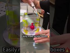 Cách làm hộp acrylic？