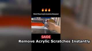 Acrylic Surface Scratches? Try Professional Polishing.