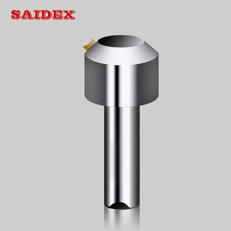 Nguồn cung cấp nhà máy Máy cắt tỉa acrylic chất lượng cao Dao phay vát kim cương đơn tinh thể CNC đặc biệt cho Acrylic/PS