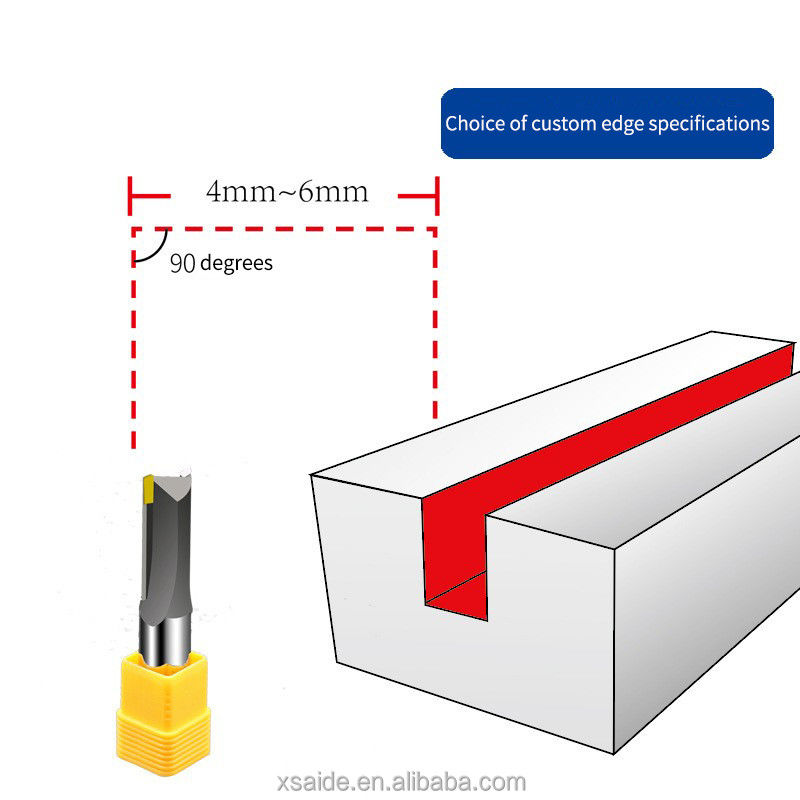 Quảng Châu chất lượng cao nhà máy cổ phiếu khắc dao 45 độ cắt Acrylic Bonding và cắt tỉa kim cương tốt dao