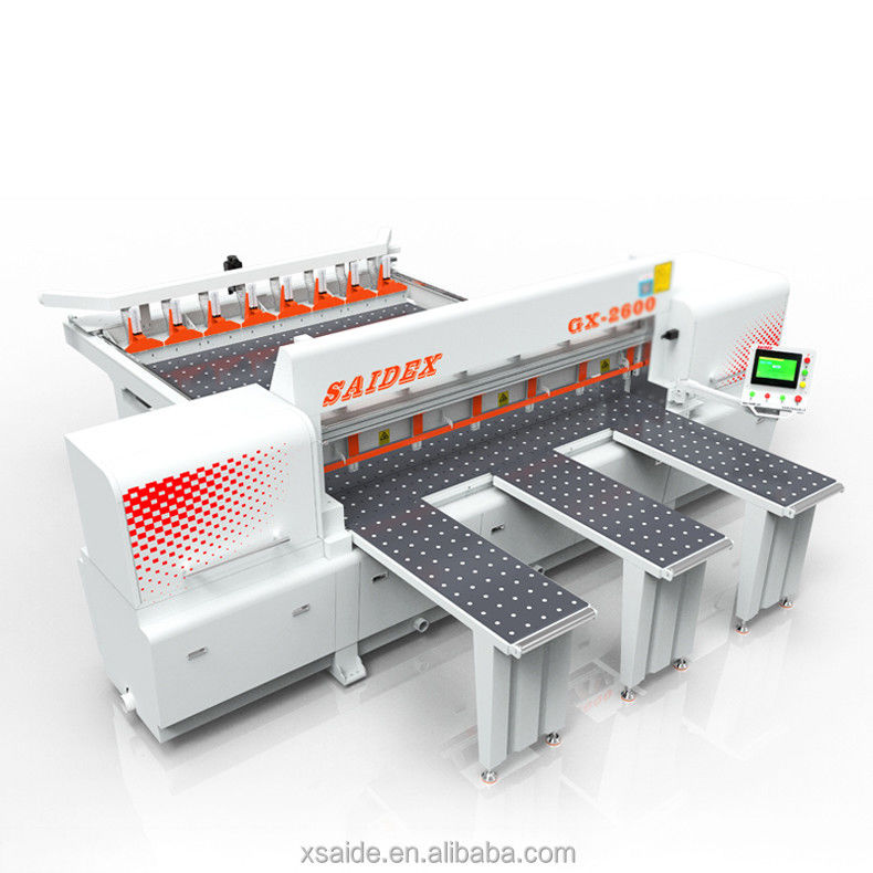 GX-2600 Bảng đậm trung tự động CNC Cưa cắt ngang Cưa cắt điện tử cho Acrylic và bảng dẫn ánh sáng