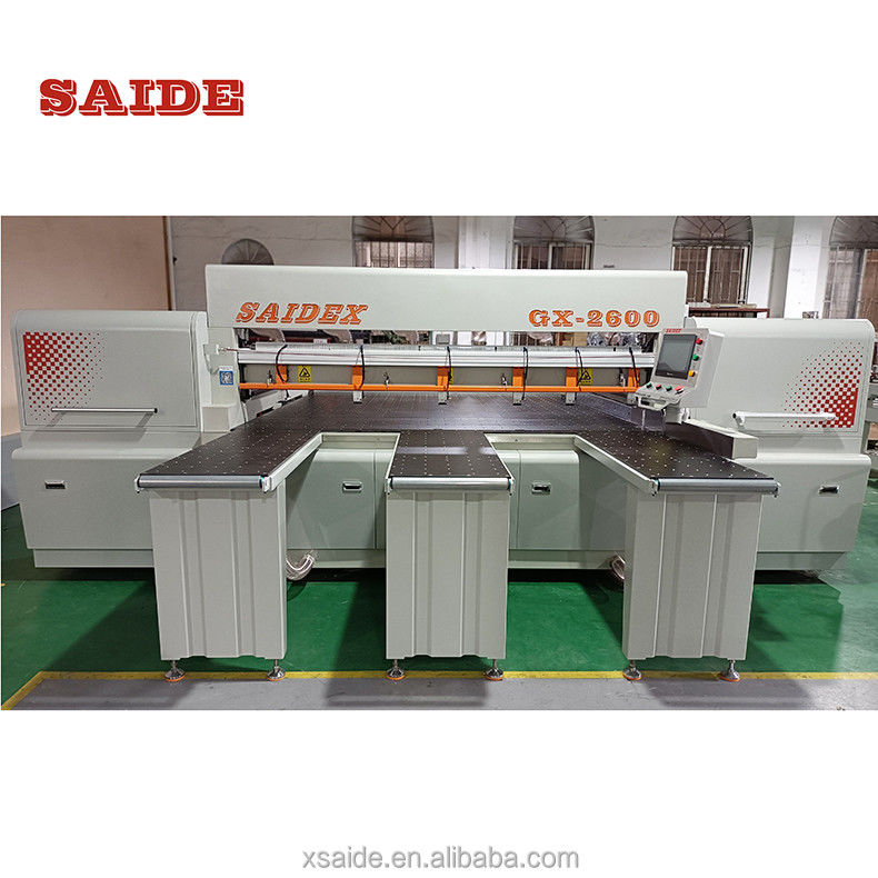 GX-2600 Bảng đậm trung tự động CNC Cưa cắt ngang Cưa cắt điện tử cho Acrylic và bảng dẫn ánh sáng