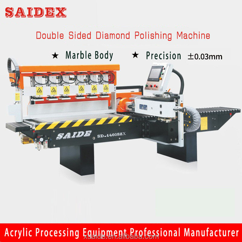SAIDE Trung Quốc Chất lượng cao 1 mét 3 Máy cắt và đánh bóng kim cương tự động hai mặt