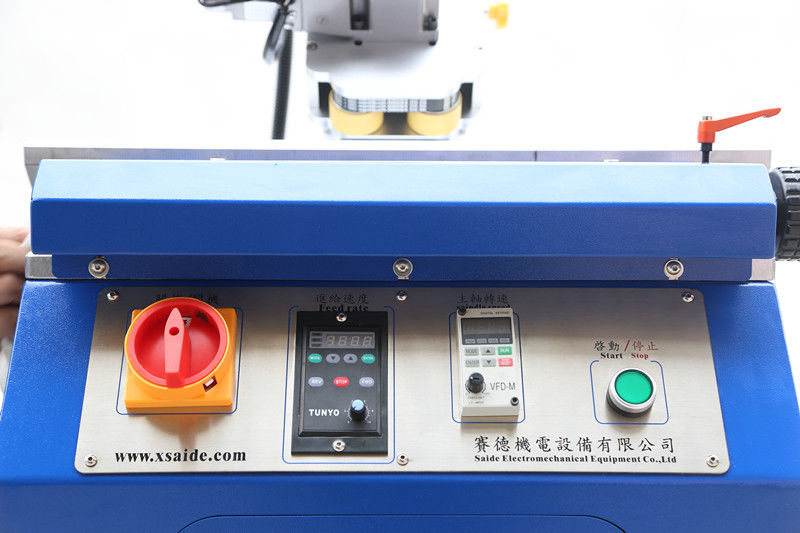 Máy vát mép PMMA Acrylic chống rơi thời trang, tốc độ trục chính 9000 vòng/phút, V-45