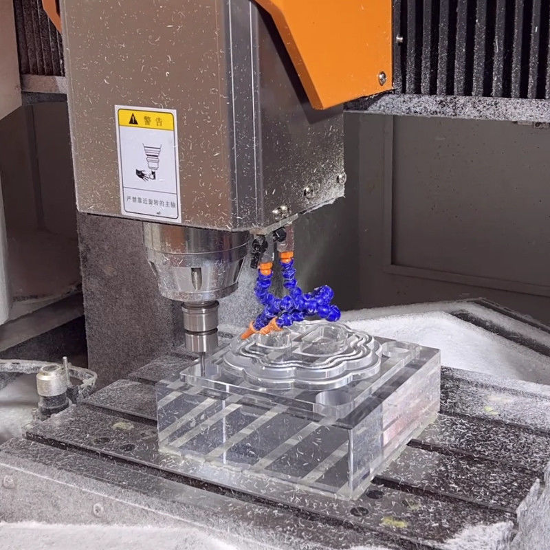 24000rpm tốc độ trục SD650 3000kg Trọng lượng Acrylic CNC Máy với 400kg tải trọng tối đa làm việc Máy đánh bóng kim loại