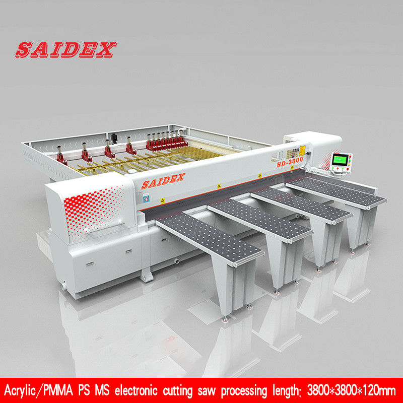 Máy cắt acrylic 50Hz có thể cắt vật liệu dày 120mm