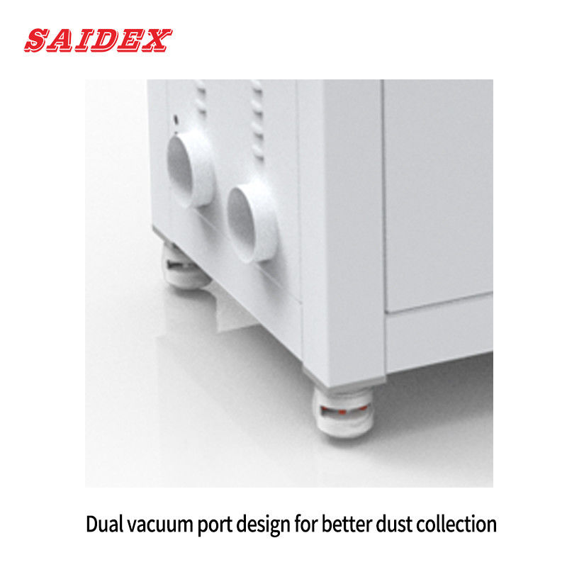3.5KW 380V STRADDLE 45 độ cho PMMA / PE / PC / PS với hai cưa sắc nhọn xoay nhanh