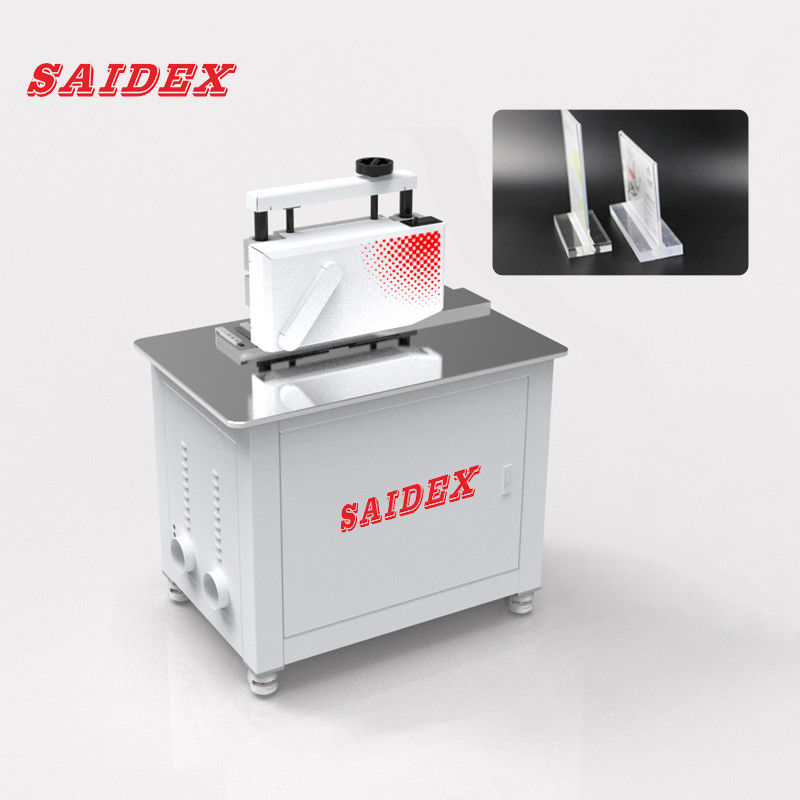 Sản xuất hàng loạt Máy cắt Octangal 45 độ cho PMMA / PE / PC / PS