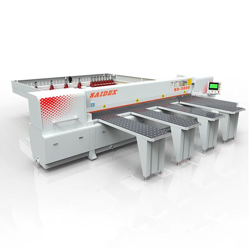 Máy cắt thiết kế Acrylic hiệu quả Độ chính xác 3800mm Độ dài cưa 11kw Đầu cưa động cơ