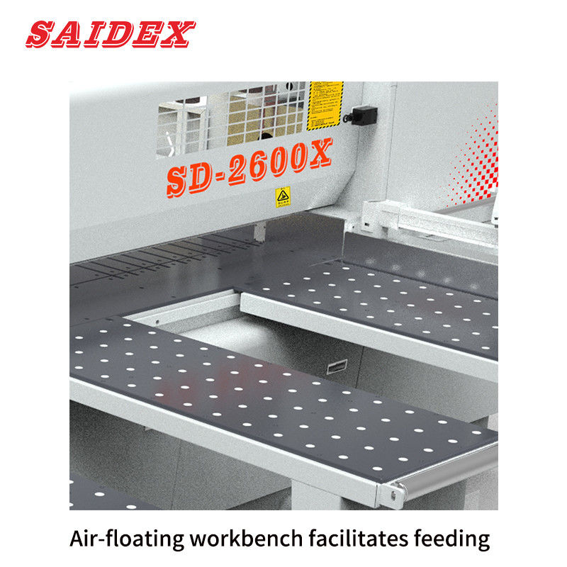 Máy cưa cắt tự động acrylic độ chính xác cao SAIDE với chiều dài cắt 2600mm và công suất 13KW