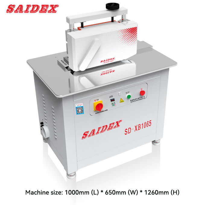 2.5kw 10A Máy cắt acrylic điện Chiều dài 1000mm 250kg Máy đánh bóng cạnh tròn 45 độ nhỏ