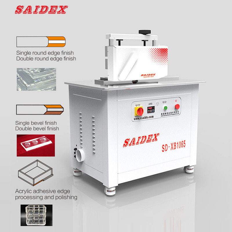 Trung Quốc Saide Brand tự động cho ăn 2,5kW Máy đánh bóng Acrylic cho hoàn thiện mượt mà và chính xác PMMA Đòn cạnh đánh bóng R3 Đòn góc Acrylic Chamfering Machine