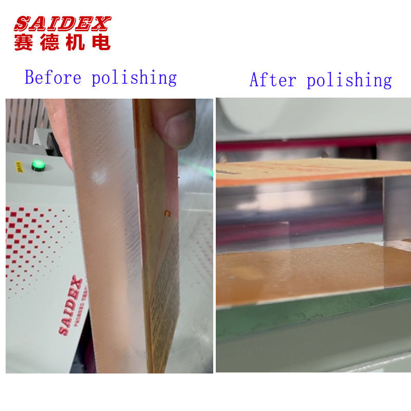 P1080 Máy mài và đánh bóng PMMA nhỏ 30mm PS Máy đánh bóng cạnh thẳng Máy đánh bóng acrylic