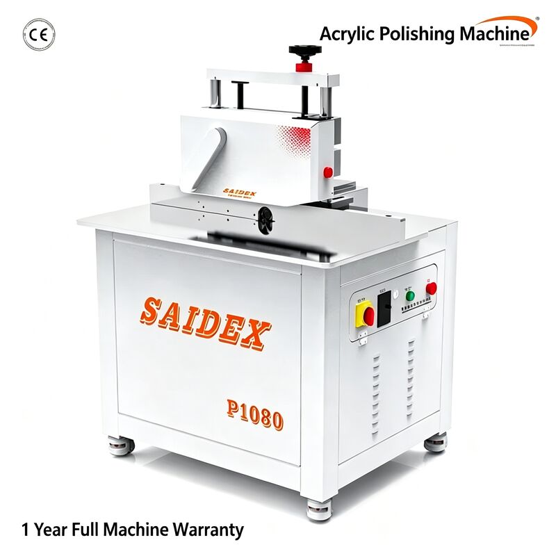 Nhà máy Saide Trung Quốc Cung cấp Máy vát mép Có thể cắt Acrylic Máy vát góc R cho PMMA/PS/MS/PC