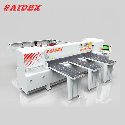 Máy cắt tấm Acrylic 30mm Axis Dia 80mm Độ dày cưa 16kw Tổng công suất