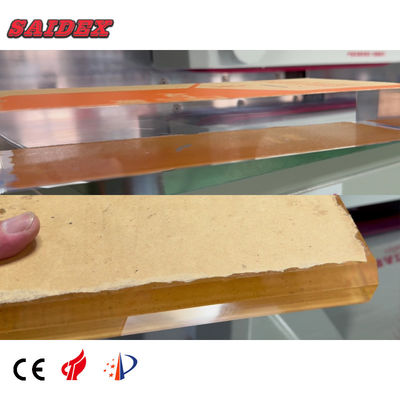 1 mét linh hoạt 3kW Acrylic Edge Polisher tiêu thụ điện thấp Tự động cho ăn PMMA nhựa P1080