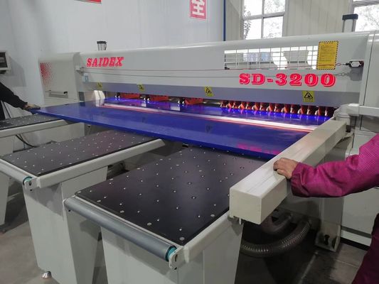 Máy cắt acrylic Máy xem sợi máy tính 6250x5735x1680mm 2.2KW Điều khiển logic có thể lập trình Thiết bị gia công acrylic