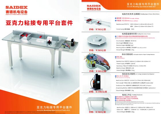 Bàn làm việc liên kết acrylic