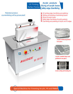 Acrylic Trimming Machine 30 độ, 45 độ 60 độ đánh bóng cùng một lúc